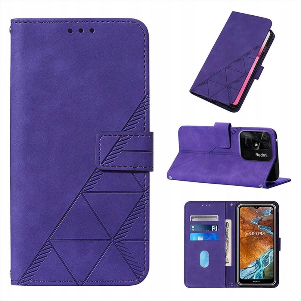 GOKEN Coque pour Xiaomi Redmi 14C 4G, Étui en Cuir Synthétique, Housse