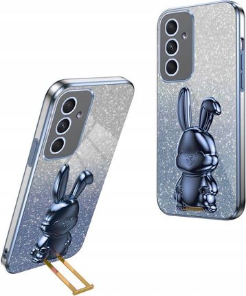 Erbord Etui Glitter Rabbit Do Samsung Galaxy A55 5G Case Pokrowiec Obudowa