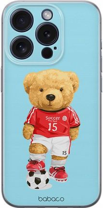 Babaco Etui Do Samsung A55 Teddy Soccer 001 Nadruk Pełny Niebieski