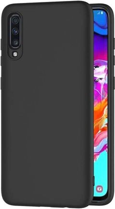 Vegacom Etui Do Samsung Galaxy A70 Silikonowe Soft Matt Case Slim Plecki Szkło 9H