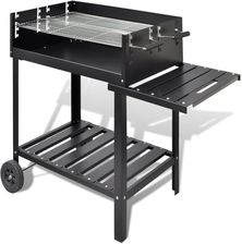 Zakito Home Grill Na Węgiel Drzewny Stal 115X60X90cm 75X50cm Powierzchnia Grillowania Zh40714