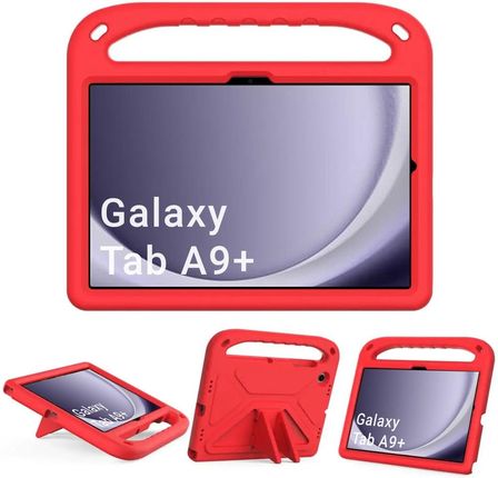 Etui FunColor do Samsung Galaxy Tab A9 Plus 11 (Czerwone)