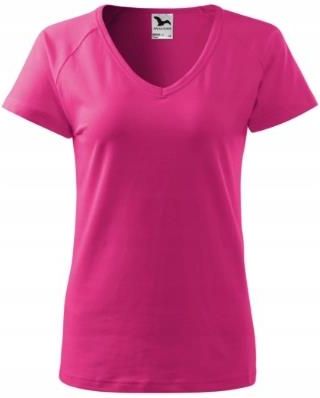 koszulka damska Różowa bluzka DREAM128: Slim-fit L