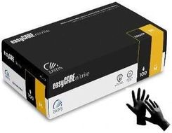 Zdjęcie Easycare Rękawiczki Nitrylowe M Czarne Bezpudrowe (100Szt.) - Ozorków