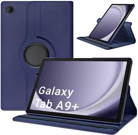 Etui Obrotowe 360 do Samsung Galaxy Tab A9 Plus 11 (Granatowe)