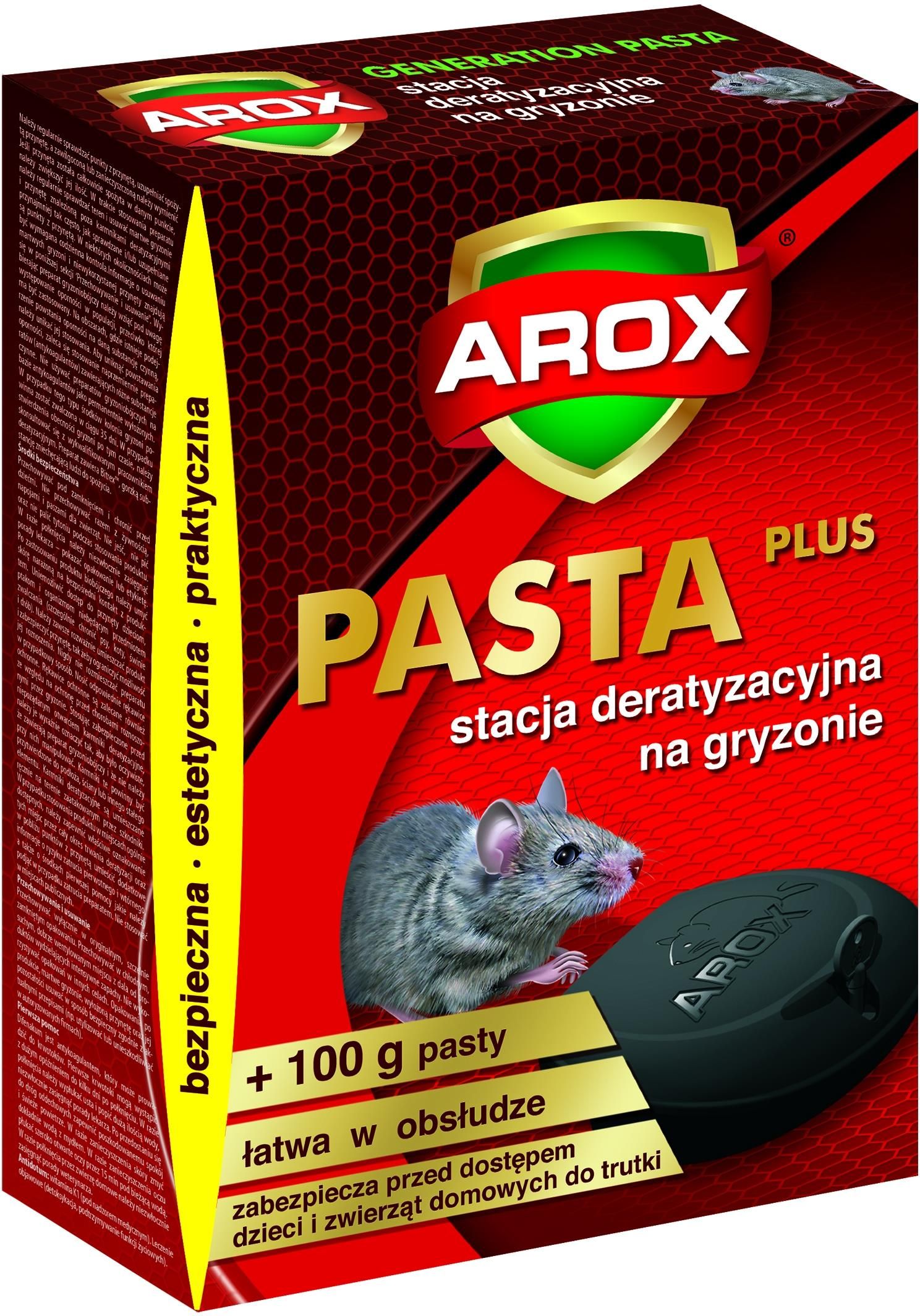 A Rox Tab Arox Stacja Z Pasta Na Myszy I Szczury 1+100g 709 - Ceny i opinie ...