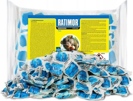 Soltex Bardzo Silna Trutka Środek Trucizna Na Myszy Szczury Gryzonie Ratimor 1kg - zdjęcie 2