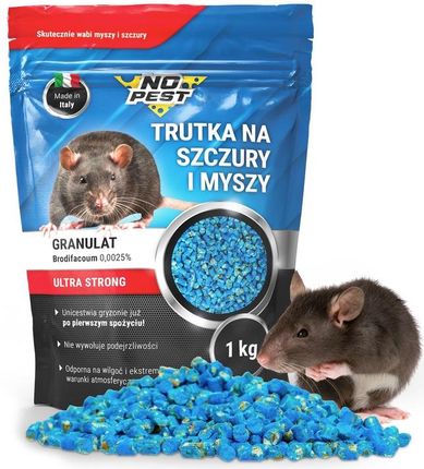 Soltex Bardzo Silna Trutka Na Szczury I Myszy Granulat Brodifakum No Pest 1kg