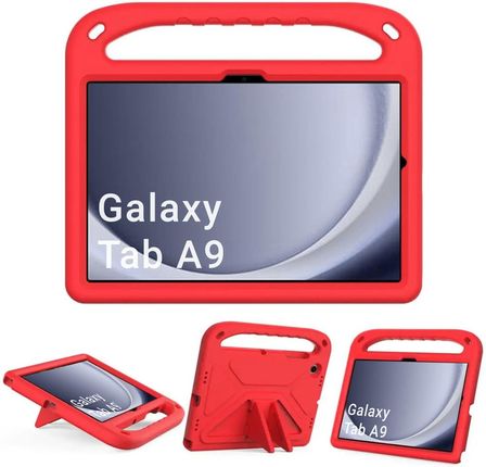 Etui FunColor do Samsung Galaxy Tab A9 8.7 (Czerwone)