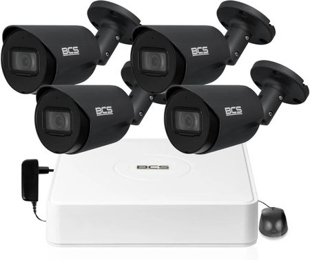 Bcs Zestaw Monitoringu Rejestrator Bcs-V-Sxvr0801 4X Kamera Universal Bcs-Ta15Fsr3-G(2) (Z48874B4)