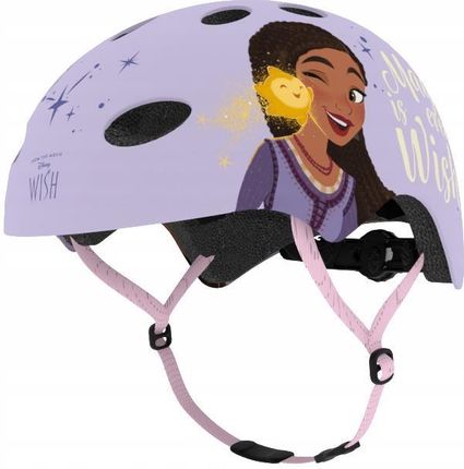 Kask Rowerowy Disney Wish Fioletowy Dla Dzieci - zdjęcie 2