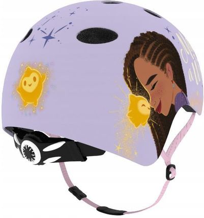 Kask Rowerowy Disney Wish Fioletowy Dla Dzieci - zdjęcie 3