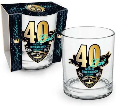 Bgtech Royal Urodziny 40 Lat Szklanka Do Whisky 270Ml
