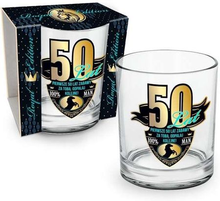 Bgtech Royal Urodziny 50 Lat Szklanka Do Whisky 270Ml