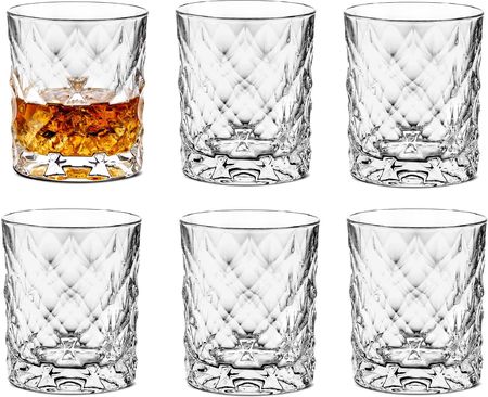 Bohemia Prestige Zestaw 6 Szklanek Kryształowych Do Whisky Illusion (802534)