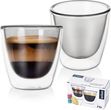 Orion Szklanki Termiczne Z Podwójną Ścianką Do Kawy Espresso Double 90Ml 2Szt. (O124377)