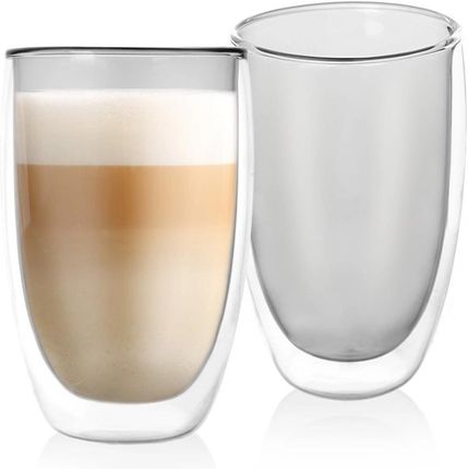 Orion Szklanki Termiczne Z Podwójną Ścianką Do Kawy Latte Double 460Ml 2Szt. (O124379)