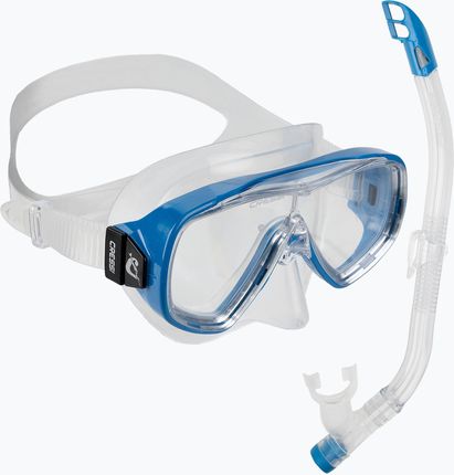 Cressi Zestaw Do Snorkelingu Dziecięcy Ondina + Top Clear Blue