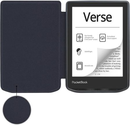 Etui Smart TPU do PocketBook Verse Pro 629 634 (Czerwone) - zdjęcie 2
