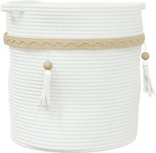 Zakito Kosz Z Frędzlami 38X36Cm Biały (Z358477) - zdjęcie 1