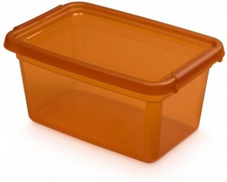 Moxom Pojemnik Do Przechowywania Basestore Color 4,5L Amber Transparentny Pomarańczowy (Or2322Tor)