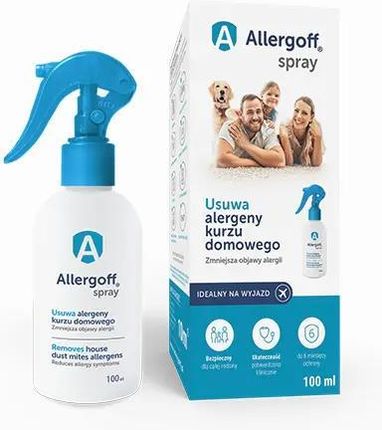 Allergoff Spray Neutralizator Alergenów Kurzu Domowego 100ml