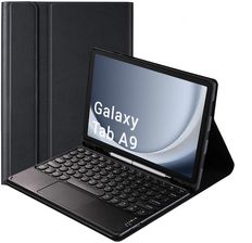 Etui z klawiaturą Bluetooth touchpad do Samsung Galaxy Tab A9 8.7 CFX110 (Czarne)