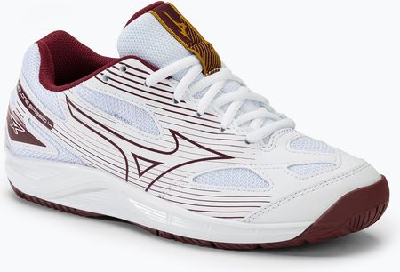 Buty Do Siatkówki Damskie Mizuno Cyclone Speed 4 White/Cabermet/Mp Gold