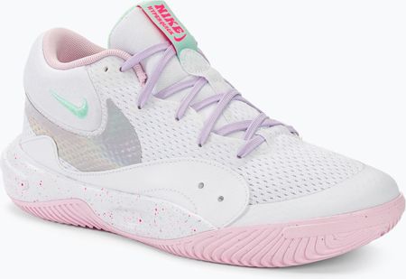 Buty Do Siatkówki Nike Hyperquick Court Flight Se White/Pink Foam/Violet Mist/Mint Foam