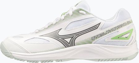 Buty Do Piłki Ręcznej Dziecięce Mizuno Stealth Star 2 Jr White/Gridge/Patinagreen