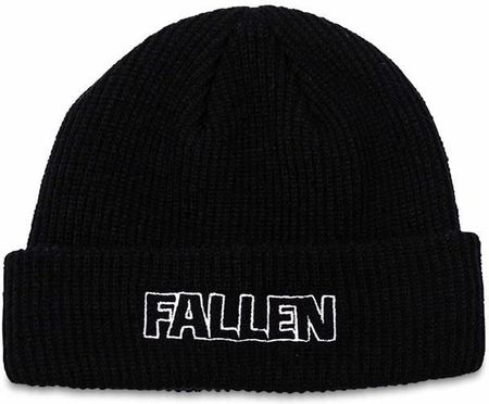 czapka zimowa FALLEN - Fallen Bold Beanie Black White (BLACK-WHITE) rozmiar: OS