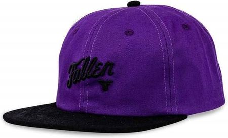 czapka z daszkiem FALLEN - Fury Cap Purple Black (PURPLE-BLACK) rozmiar: OS