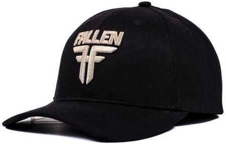 czapka z daszkiem FALLEN - Insignia Curve Black Off White (BLACK-OFF WHITE) rozmiar: OS