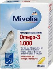 Zdjęcie Mivolis Omega-3 1000 85G 60Kaps - Wolbrom