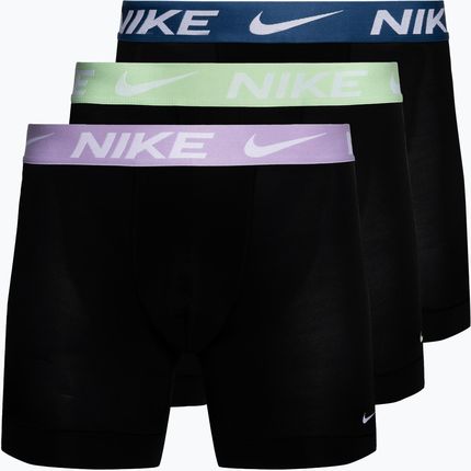 Bokserki męskie Nike Dri-Fit Essential Micro Boxer Brief 3 pary blue.green/violet | WYSYŁKA W 24H | 30 DNI NA ZWROT
