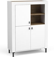 Zdjęcie Dolmar Komoda Mossa Mo5 3D Dąb Whisky Biały 100476909 - Białystok