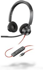 Poly Blackwire 3320 Bw3320M Przewodowy Stereofoniczny Zestaw Słuchawkowy Ms Z Certyfikatem Usb C Dla Microsoft Teams (76J19AA)