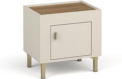 Zdjęcie Dolmar Szafka Nocna Mossa Mo11 Dab Whisky Cashmere 100476900 - Zduny