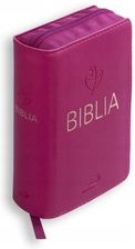 Zdjęcie Biblia Tabor flex z zamkiem - malinowa Zbiorowa Praca - Wilamowice