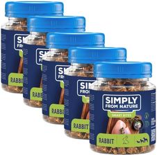 Simply From Nature Smart Bites Trenerki Z Królika Dla Psów 5x130g