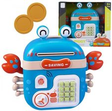 Zdjęcie Woopie Elektroniczna Skarbonka Sejf Krab Plecak na Kod Niebieski - Milanówek