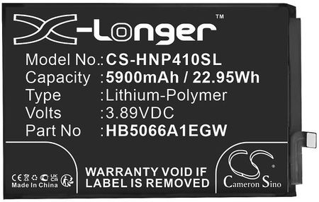 Cameron Sino Honor Play 40 Plus / Hb5066A1Egw 5900Mah 22.95Wh Li-Polymer 3.89V (CSHNP410SL)