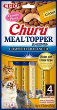 Inaba Cat Meal Topper Chicken With Cheese Recipe 4x14g