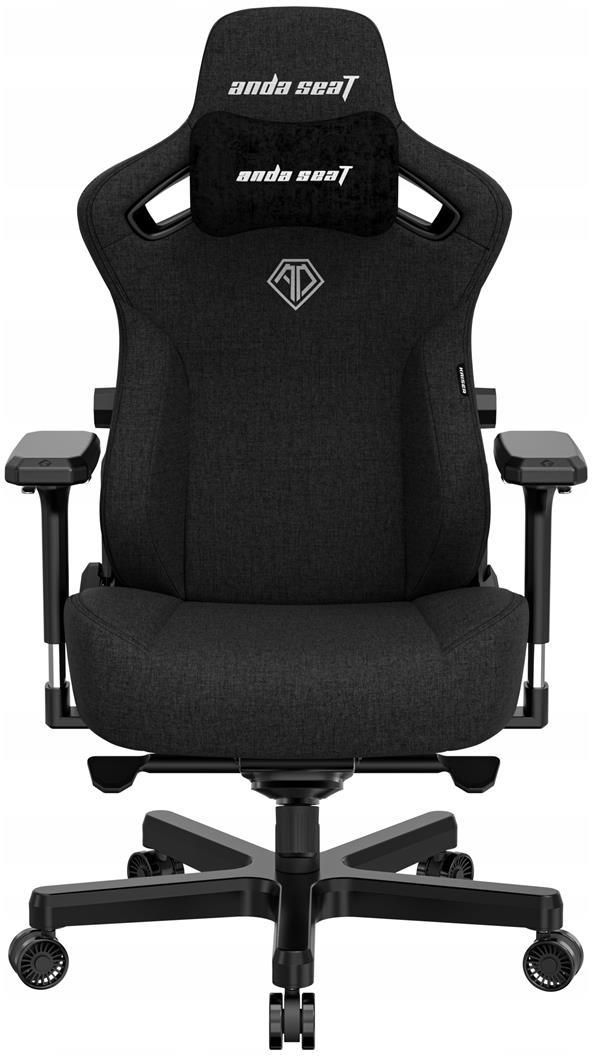 Fotel gamingowy Anda Seat Kaiser 3 XL czarny tkanina