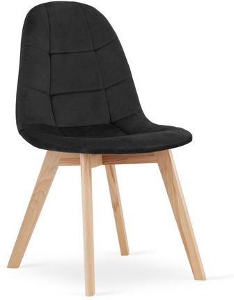 Krzesło BORA - czarny aksamit x 1