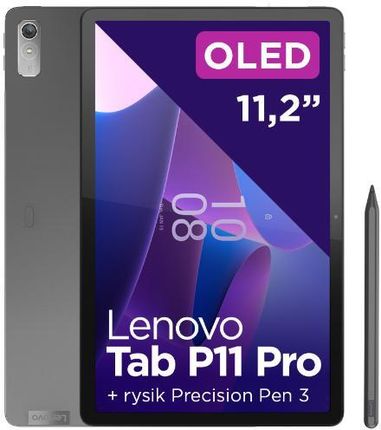 Lenovo Tab P11 Pro G2 11,2" 8/256GB Szary (ZAB50263PL)