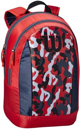 Wilson Plecak Tenisowy Dziecięcy Junior Backpack Red Grey Black