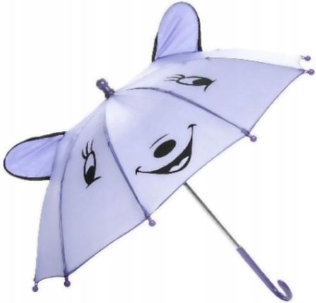 Parasolka Parasol Dla Dzieci Z Uszkami Fiolet