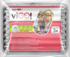 Zdjęcie Vigo Tacki Aluminiowe 7341004 3 szt. - Lubawa