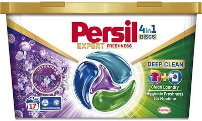 Persil Kapsułki Do Prania Discs Expert 4 In 1 Lavender 17Szt.